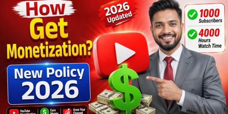 How to Get YouTube Monetization in 2026 (Complete SEO Guide for Fast Approval)