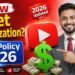 How to Get YouTube Monetization in 2026 (Complete SEO Guide for Fast Approval)
