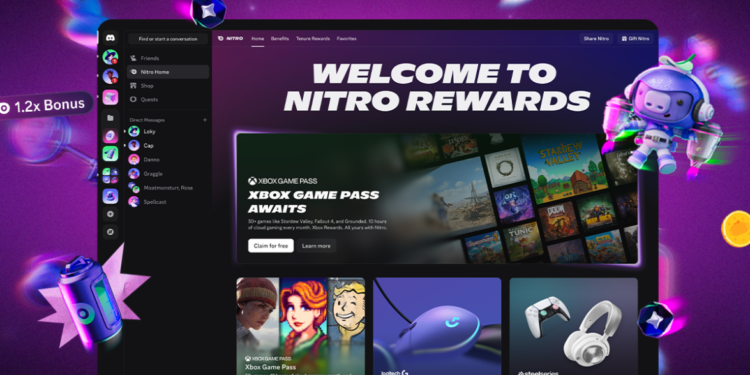Discord Launches Nitro Rewards, Giving Subscribers Free Xbox Game Pass Access